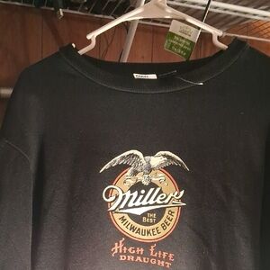Miller Black Graphic Sweatshirt - Men